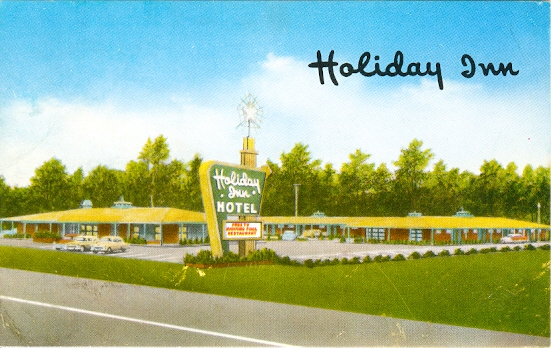 Holiday Inn, Jackson, Mississippi 1950s chrome postcard ~ Published by ...
