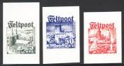 SS Panzergrenadier Regiment Danmark Feltpost Set imperforate