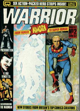 Warrior #2 (1st modern Marvelman cover)