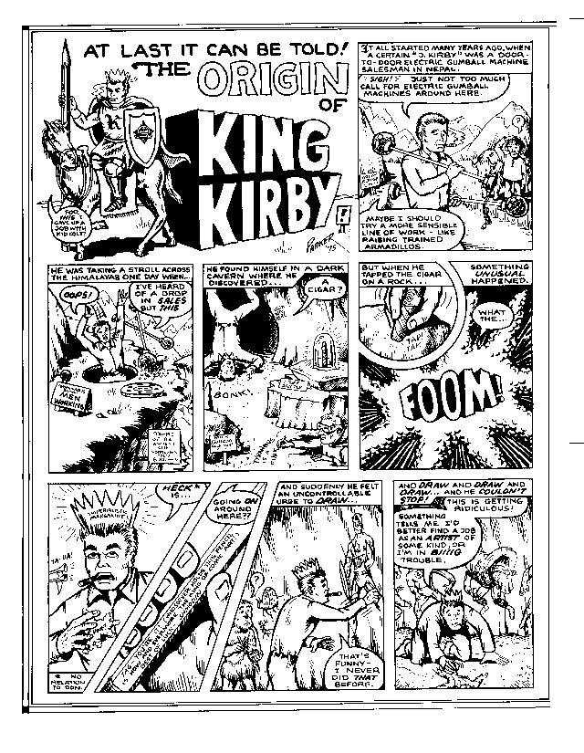 Kirby Origin Page One